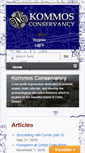 Mobile Screenshot of kommosconservancy.org