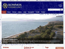 Tablet Screenshot of kommosconservancy.org